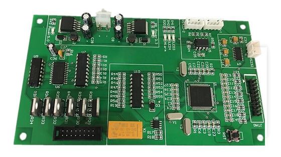 Assemblaggio SMT PCB superiore/inferiore con 1OZ di rame verde/rosso colore 4 mil spaziamento